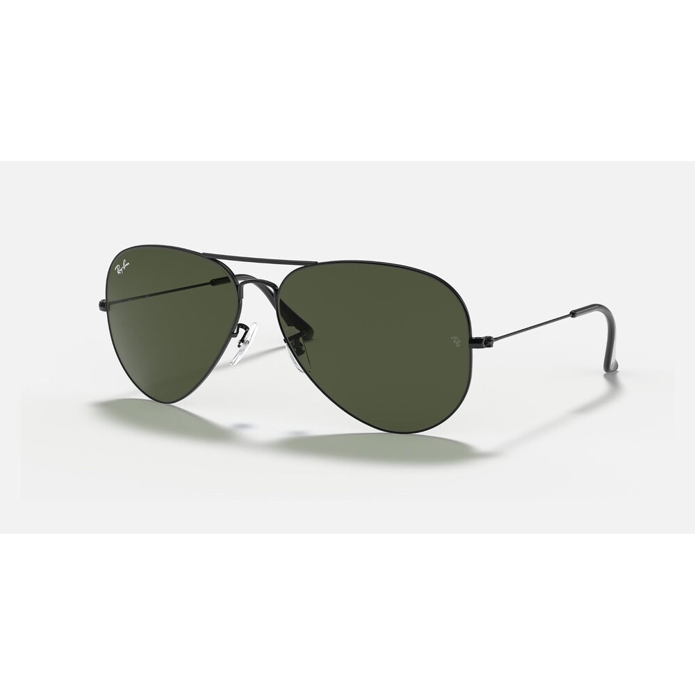 Ray-Ban Aviator Large Metal II Sunglasses (RB3026) XXL Black Frame G-15 Lenses